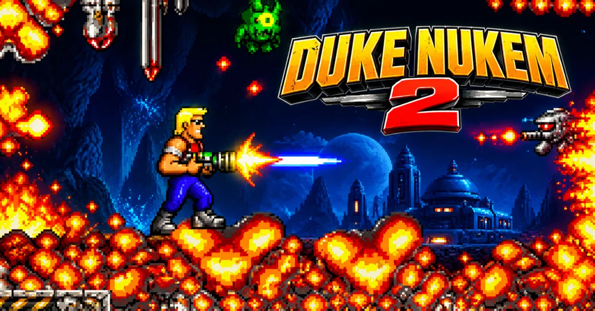 Duke Nukem 2 cover art