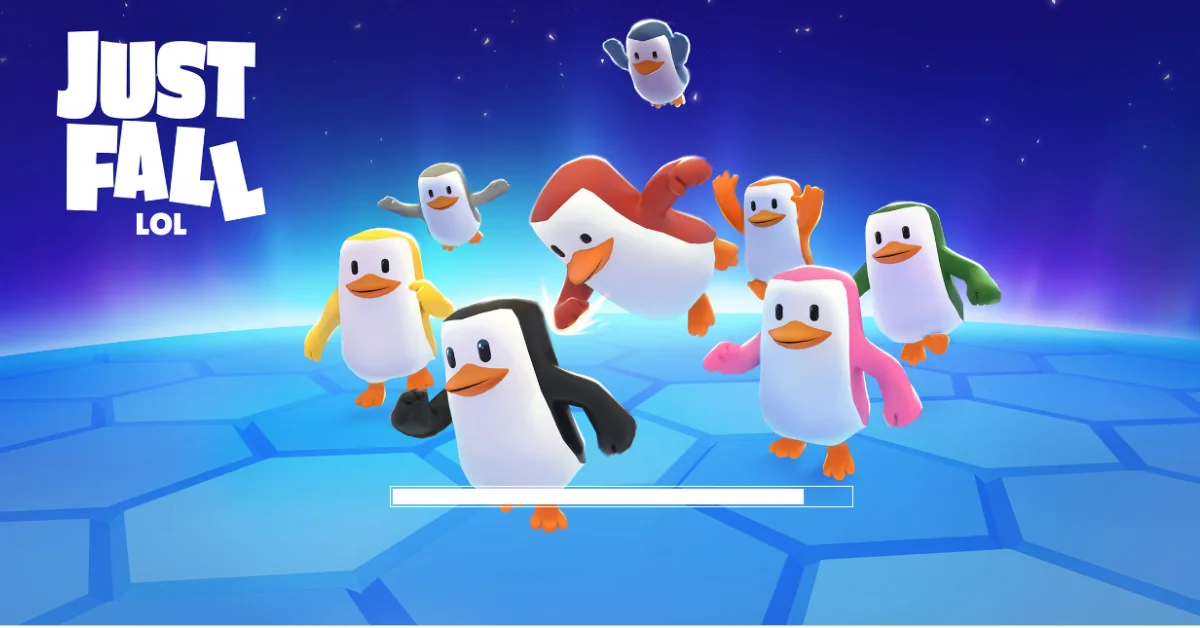 Just Fall penguin multiplayer game