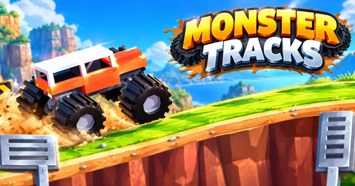 Monster Tracks physics based driving game