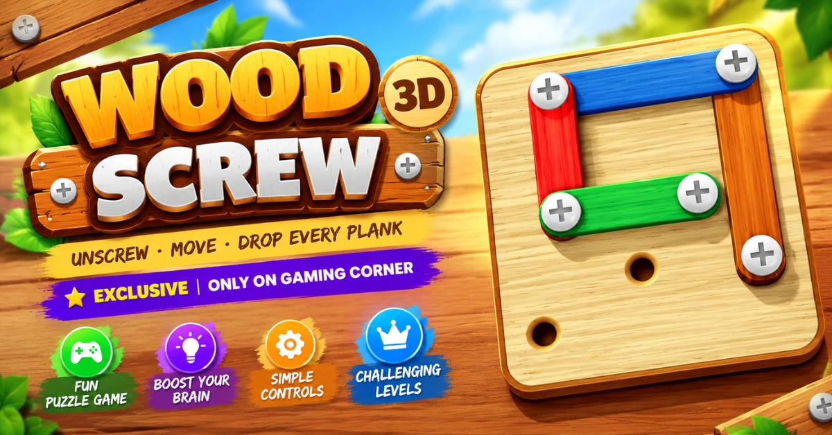 Wood Screw 3D